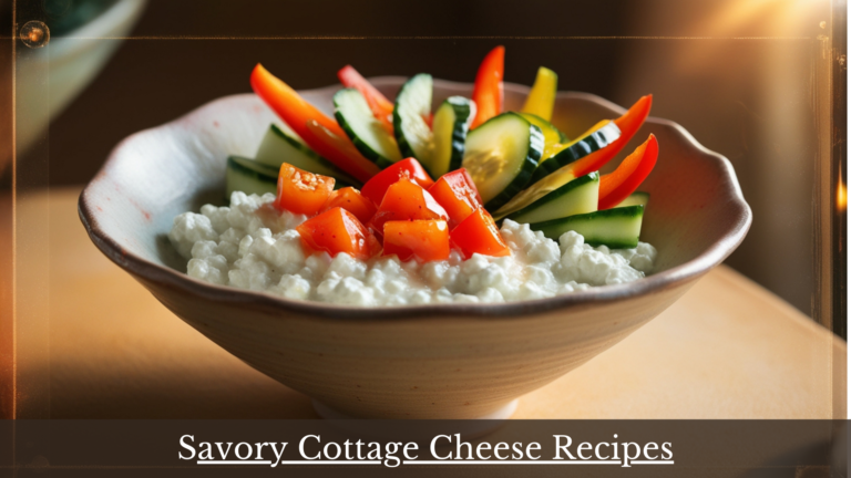 Savory Cottage Cheese Recipes for Weight Loss